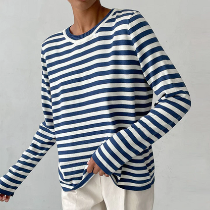 Striped long-sleeved shirt from Nachsommer