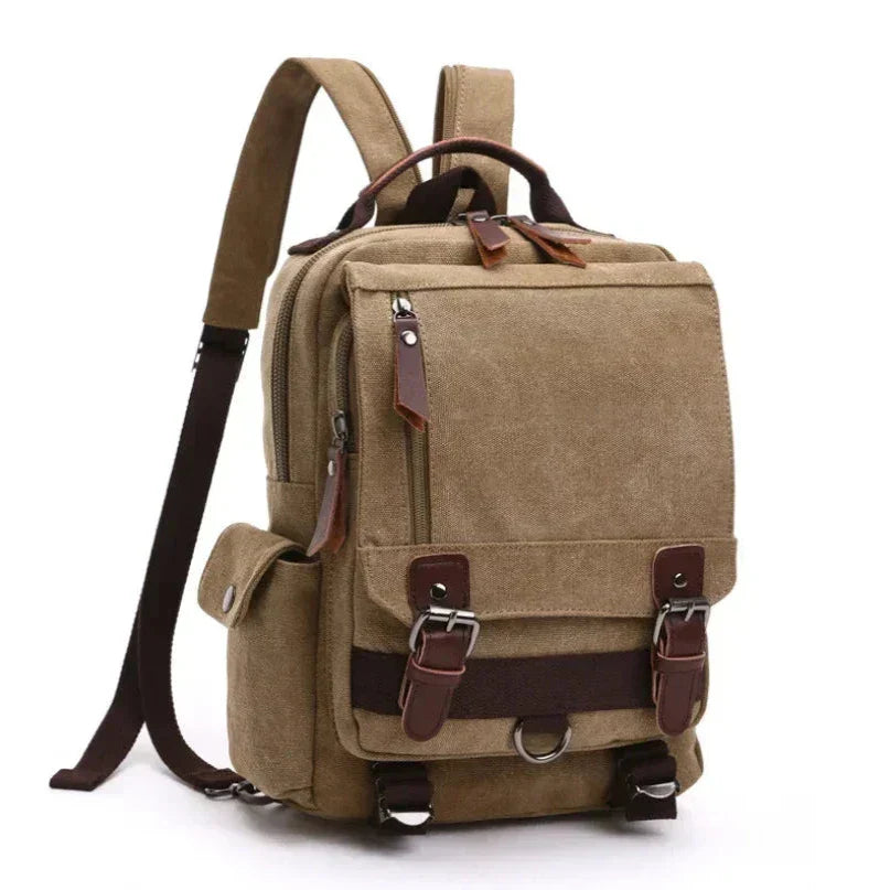 Thijs | Vintage Backpack - Large Multifunctional Travel Bag for Adventurers