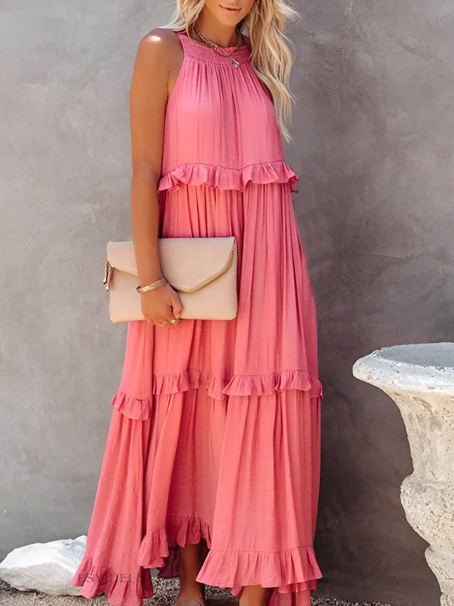 LUSI - Elegant boho summer dress