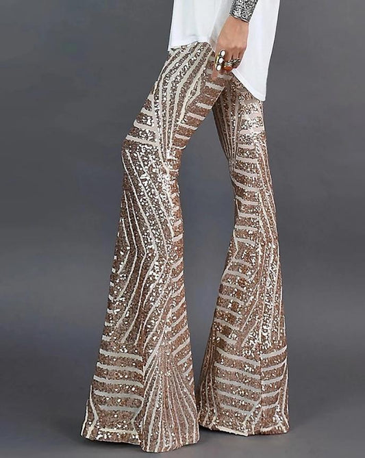 Gabrielle - Sequin flared pants