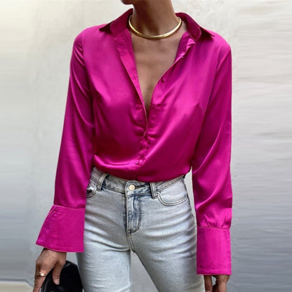 Sammie Satin Blouse | The perfect blouse for any occasion!