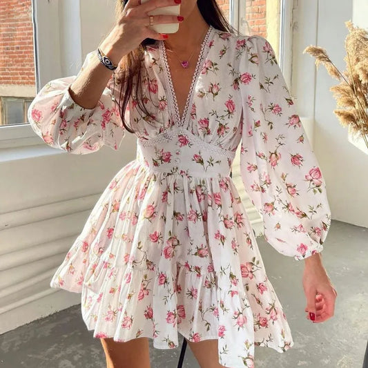 Felicity - Mini dress with flowers