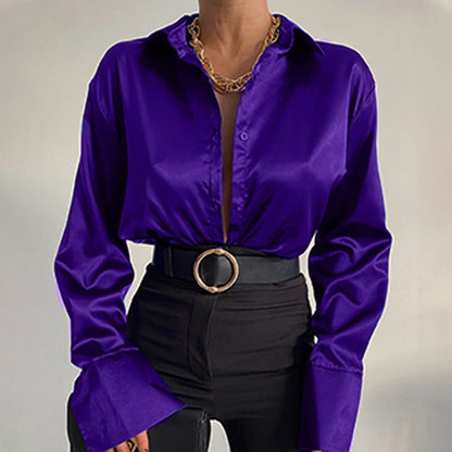 Sammie Satin Blouse | The perfect blouse for any occasion!