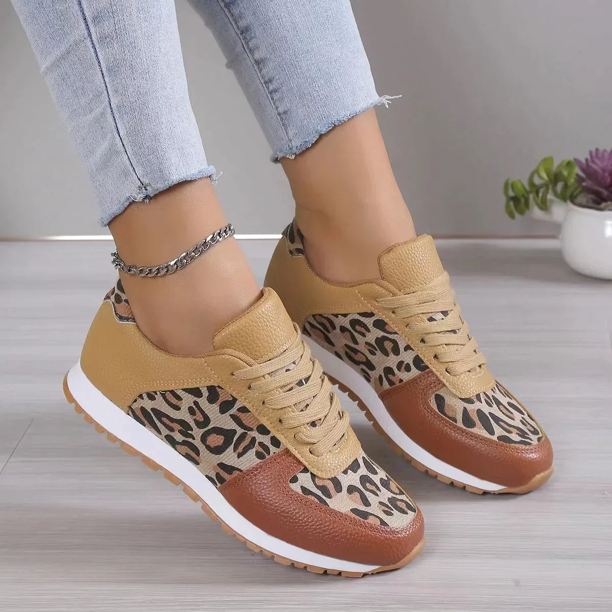 Roxanne Shoes | Casual Printed Sneakers for Women