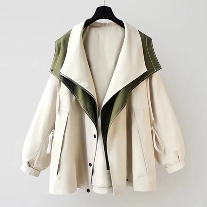 Stylish winter trench coat for women - Aveza