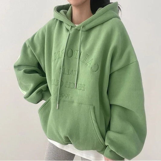 Jess | Casual oversized hoodie with pockets and drawstring - ideal for fall/winter