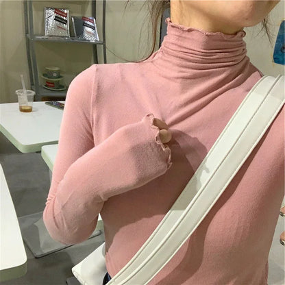 Tisha turtleneck T-shirt for women