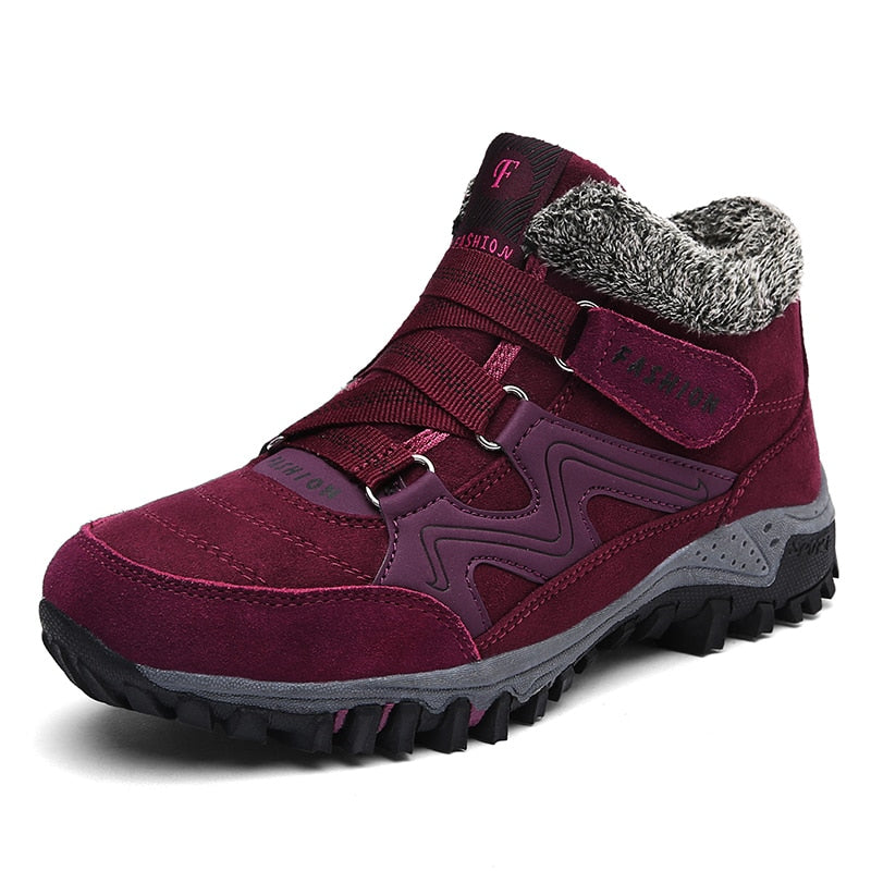 Comfortable shoes, men's and women's snow boots