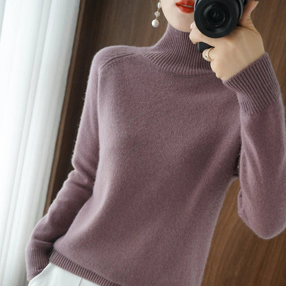 Alice - Elegant turtleneck sweater fall winter