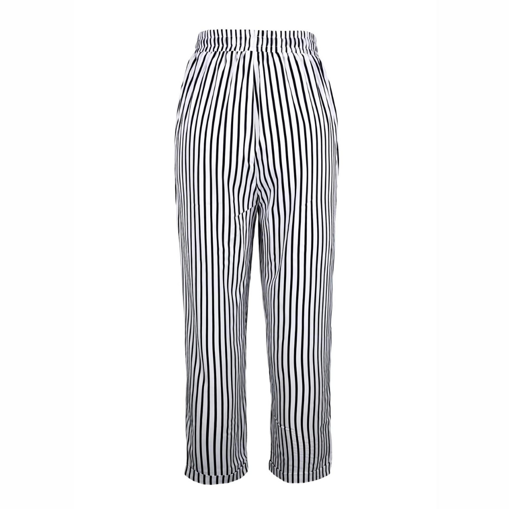 Selene - Casual Striped Long Pants