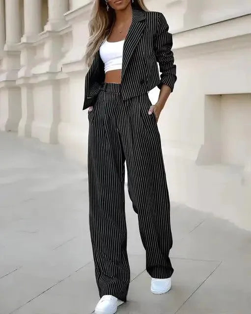 Stylish Women's Blazer with Matching Pants