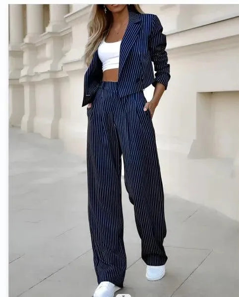 Stylish Women's Blazer with Matching Pants