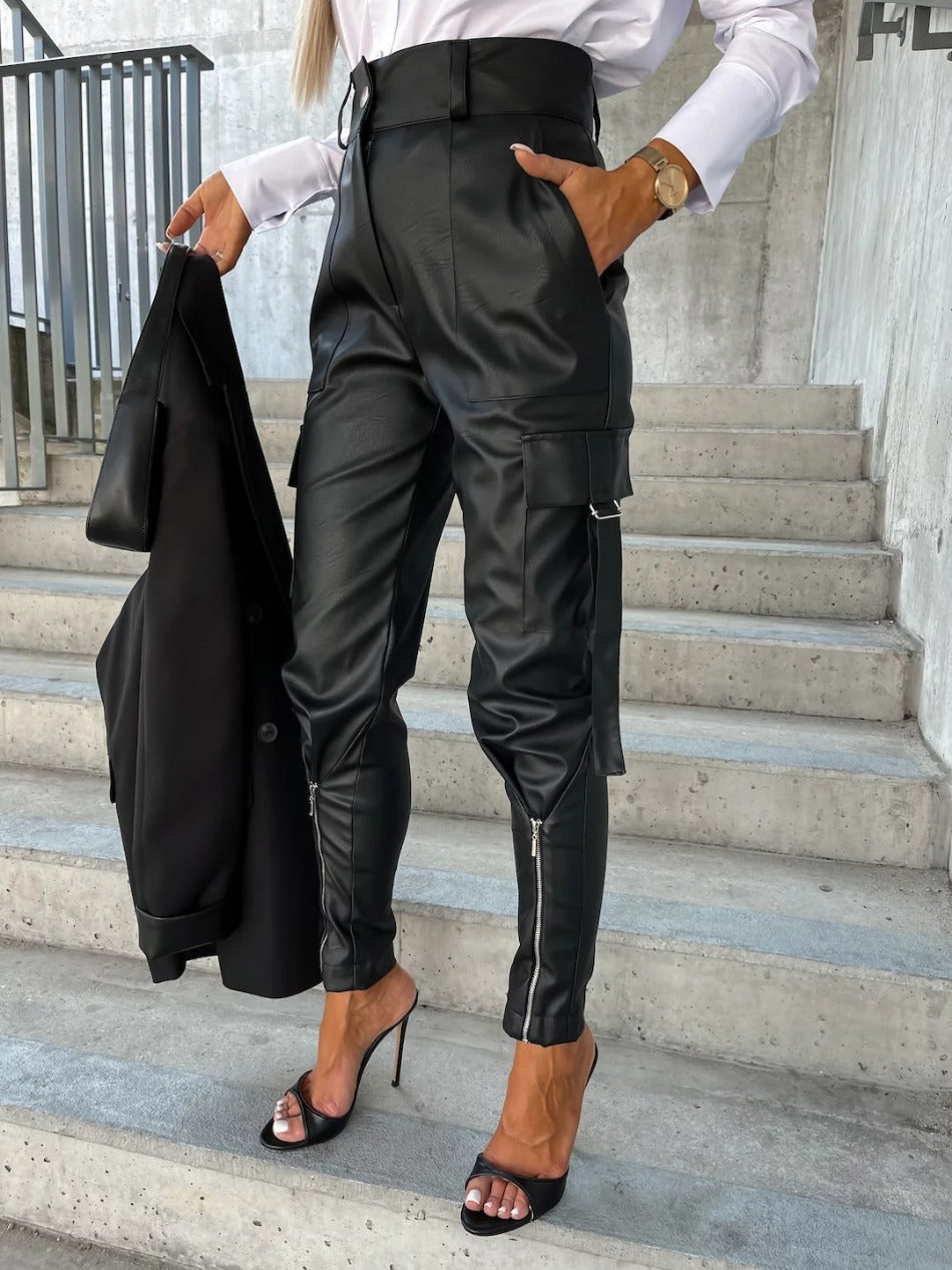 Chloé - Chic leather pants