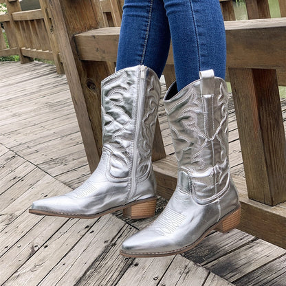 Daisy - Retro Cowboy Boots