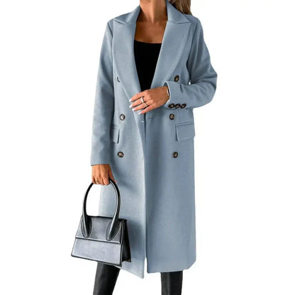 Women's winter coat with reverse - warmth with a fashionable touch