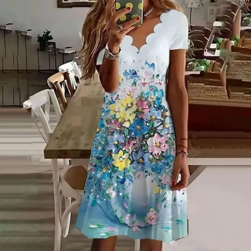 Solange - Light Comfortable Summer Dress