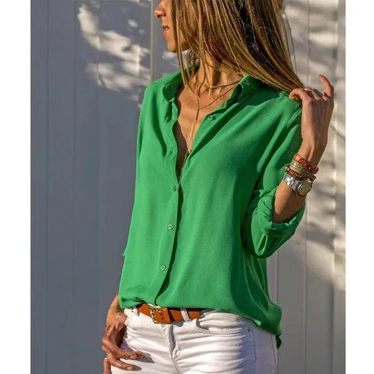 Stylish Ladies Blouse with Long Sleeves