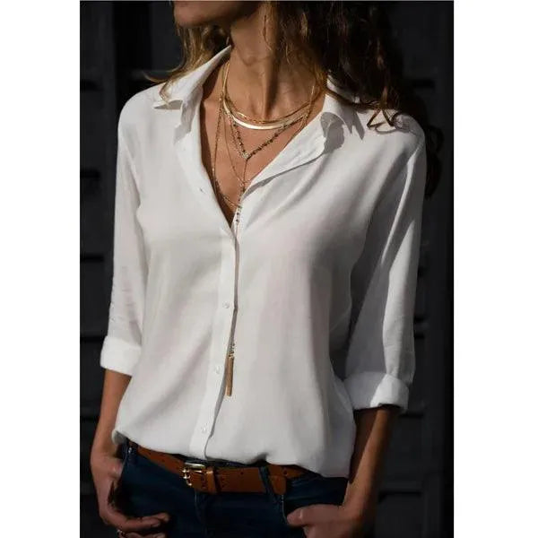 Stylish Ladies Blouse with Long Sleeves