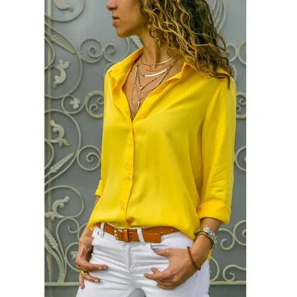 Stylish Ladies Blouse with Long Sleeves