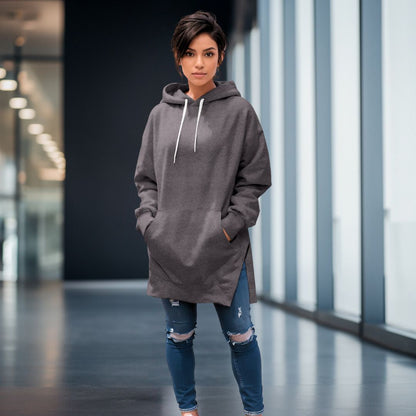 Émilie - Elegant oversized hooded dress