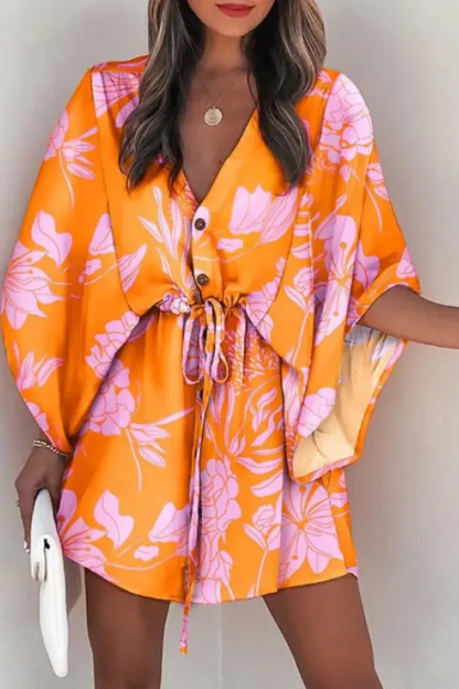 Avery - Floral Beach Dress