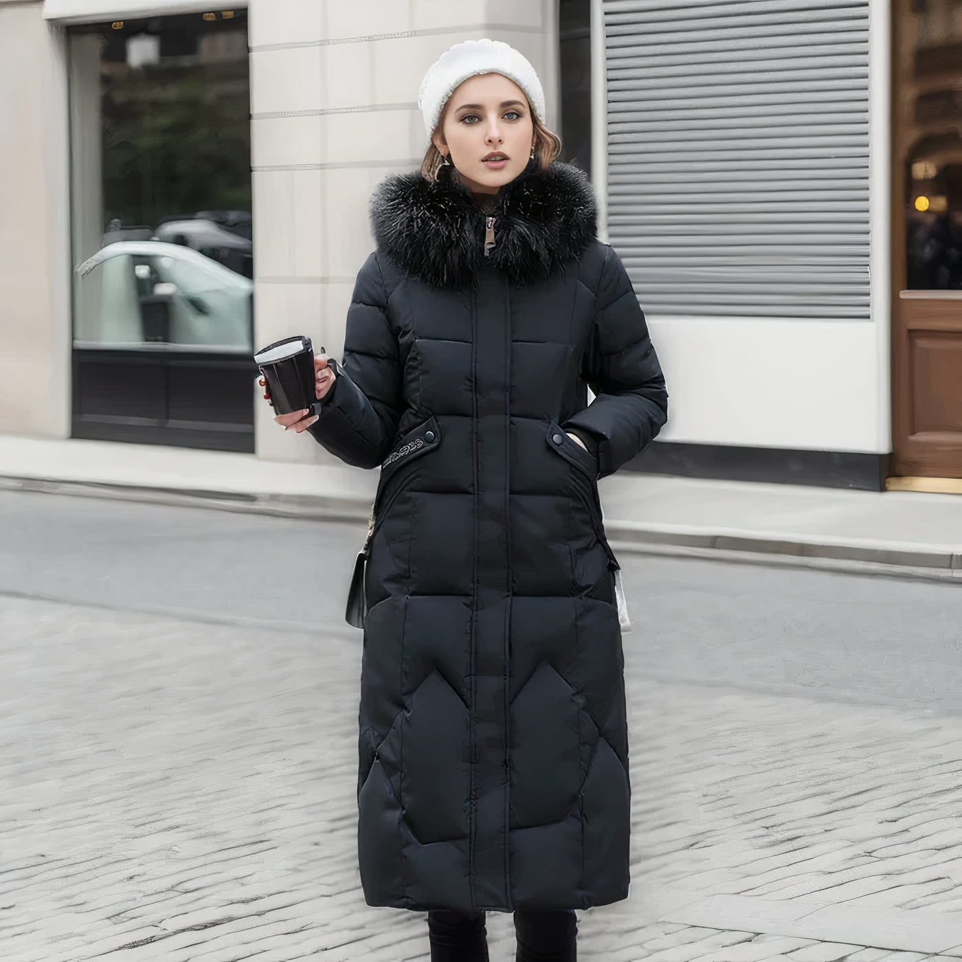 Mid-length parka - Tabitha