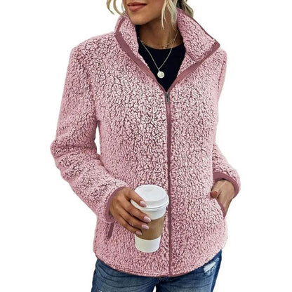 Winter fleece jacket for women - tryne