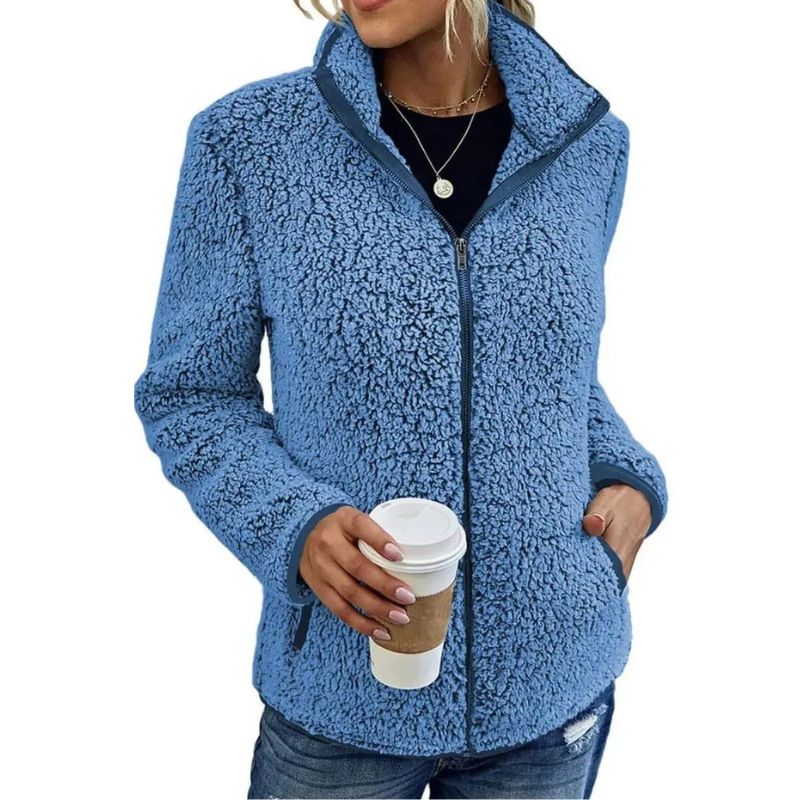 Winter fleece jacket for women - tryne