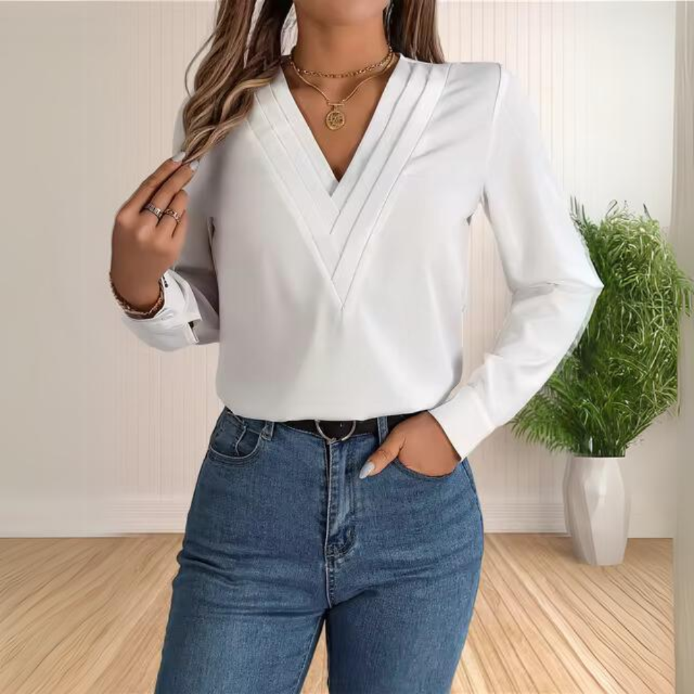 Tatiana - Elegant blouse for the office