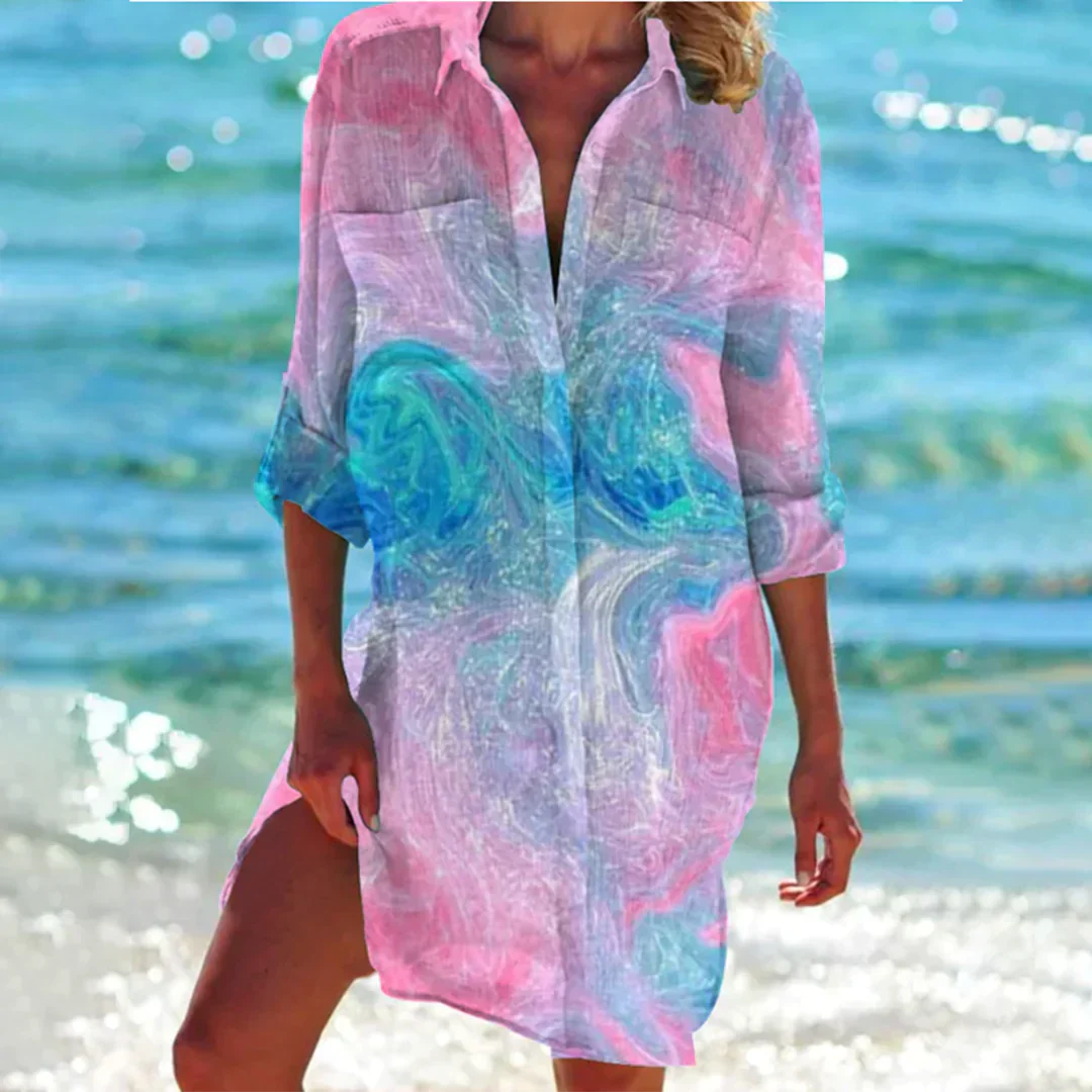 Catherine | Summer shirt dress