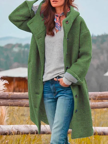 Fluffy ladies coat - Ulka