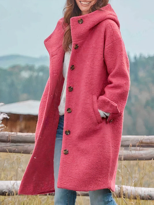 Fluffy ladies coat - Ulka