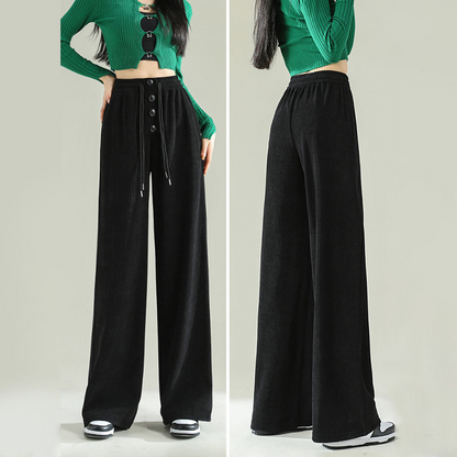 Jas - Stylish Casual Fall Ribbed Jogging Pants for Women