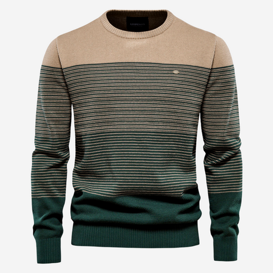 Xiran Sweater | Men's Striped Sweater