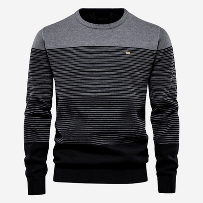 Xiran Sweater | Men's Striped Sweater