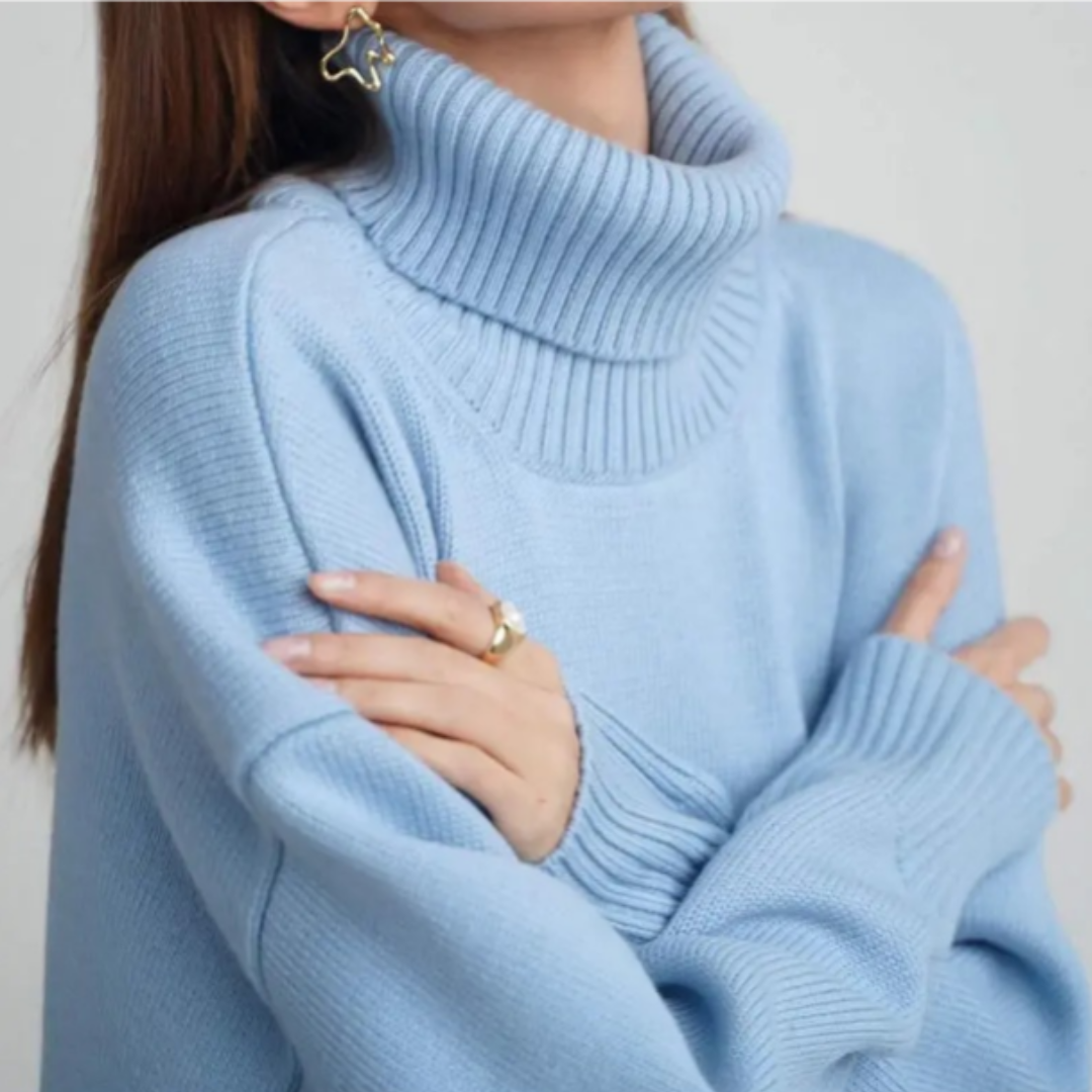 Elkein | Elegant turtleneck sweater for women