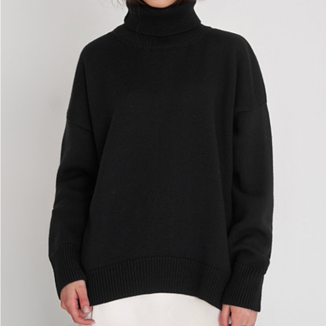 Elkein | Elegant turtleneck sweater for women