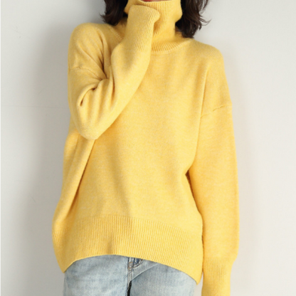 Elkein | Elegant turtleneck sweater for women