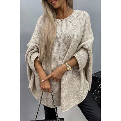 Valeskavin | Women's Wide Fitted Long Sweater | Warm