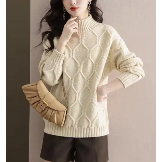 Ursulan | Ladies Knit Sweater | Turtleneck