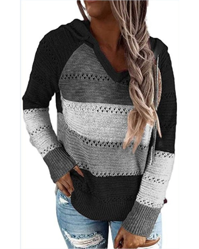 Jess | Casual pullover sweatshirt with hood - ideal for fall/winter