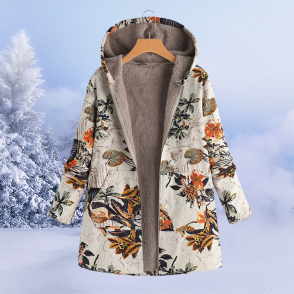 Women's Floral Winter Ensemble