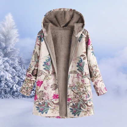 Women's Floral Winter Ensemble