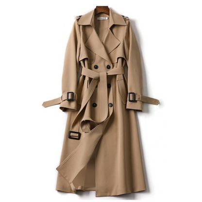 Women's winter trench coat - Leota