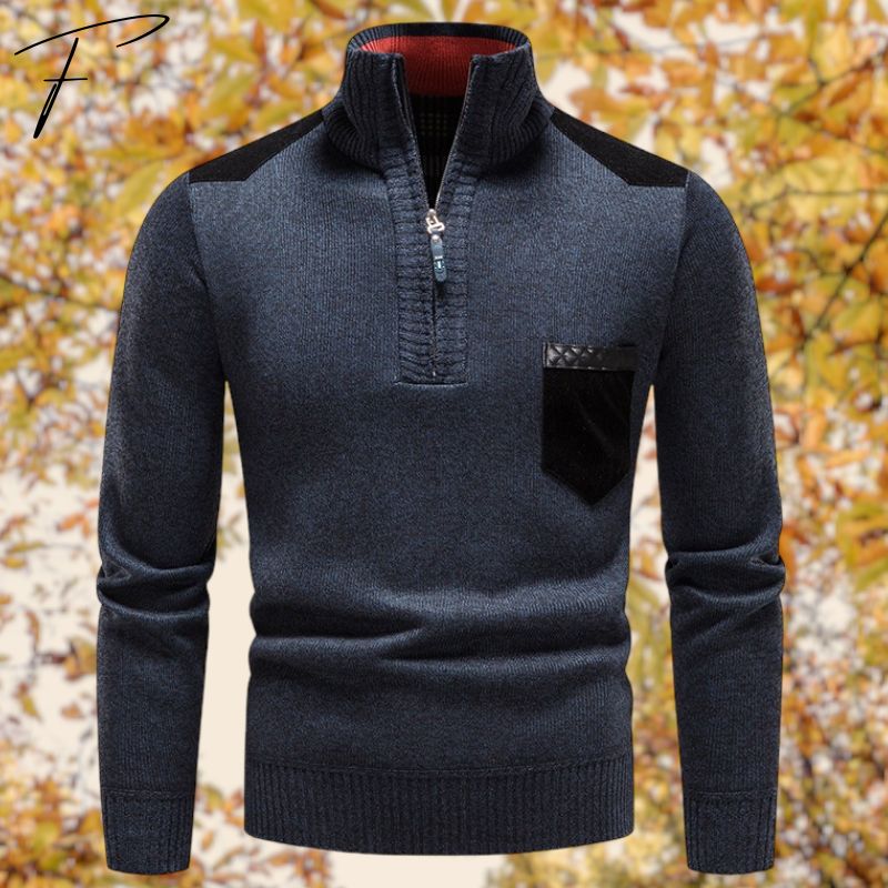 Xandro Pullover | Men's Zippered Pullover