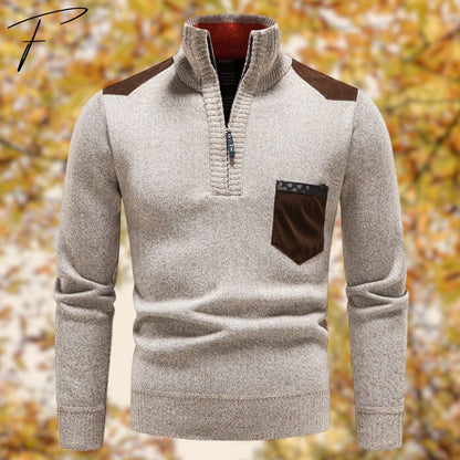 Xandro Pullover | Men's Zippered Pullover