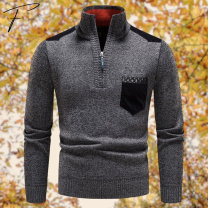 Xandro Pullover | Men's Zippered Pullover