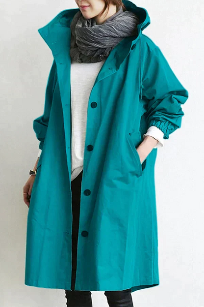 Raincoat for trend-conscious women