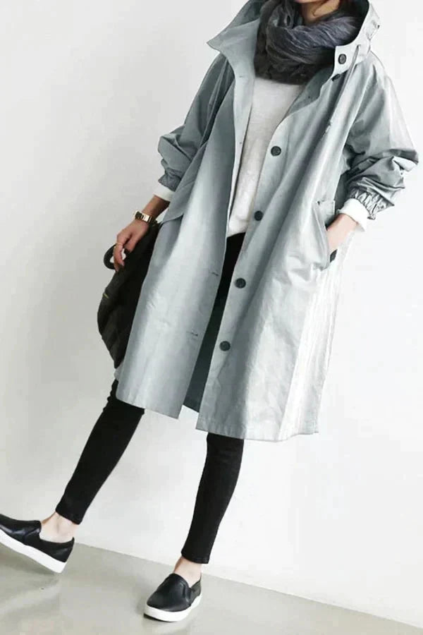 Raincoat for trend-conscious women