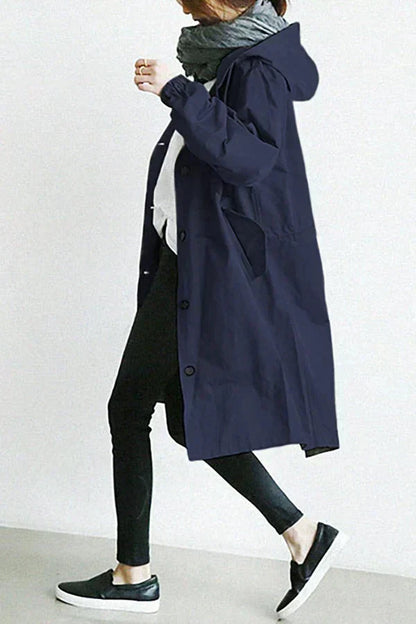 Raincoat for trend-conscious women